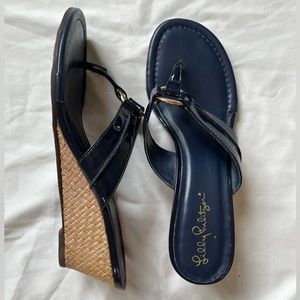 Lilly Pulitzer Wedge Sandals